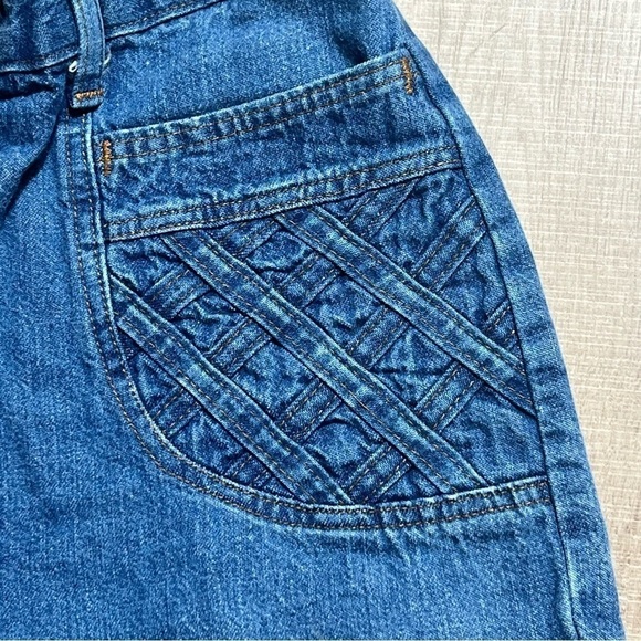 Vintage Women's H.I.S. Bareback High Waist Flare Jeans RARE - Picture 3 of 13